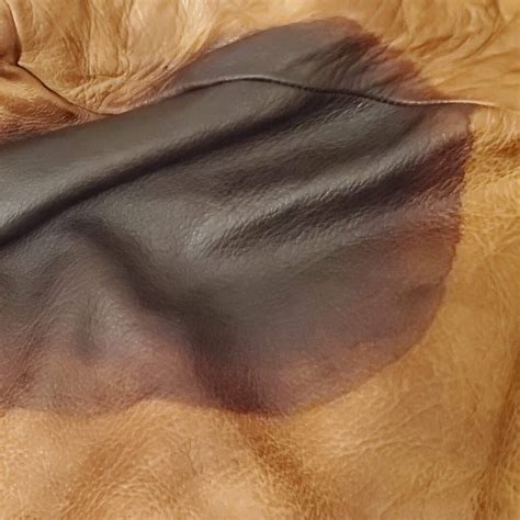 remove oil spot from leather